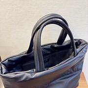 Kitlife YSL black logo debossed large tote bag - 50x43x17 cm - 5