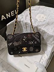 kitlife Chanel 24c CF sequins black - 20 cm - 1