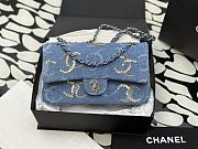 Kitlife Chanel 24c CF blue denim - 20 cm - 1