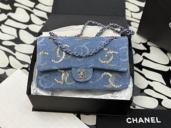 Kitlife Chanel 24c CF blue denim - 20 cm