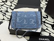Kitlife Chanel 24c CF blue denim - 20 cm - 4