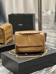 Kiltife YSL Niki brown bag - 22×16.5×12cm - 1