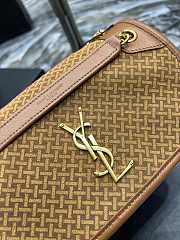 Kiltife YSL Niki brown bag - 22×16.5×12cm - 5