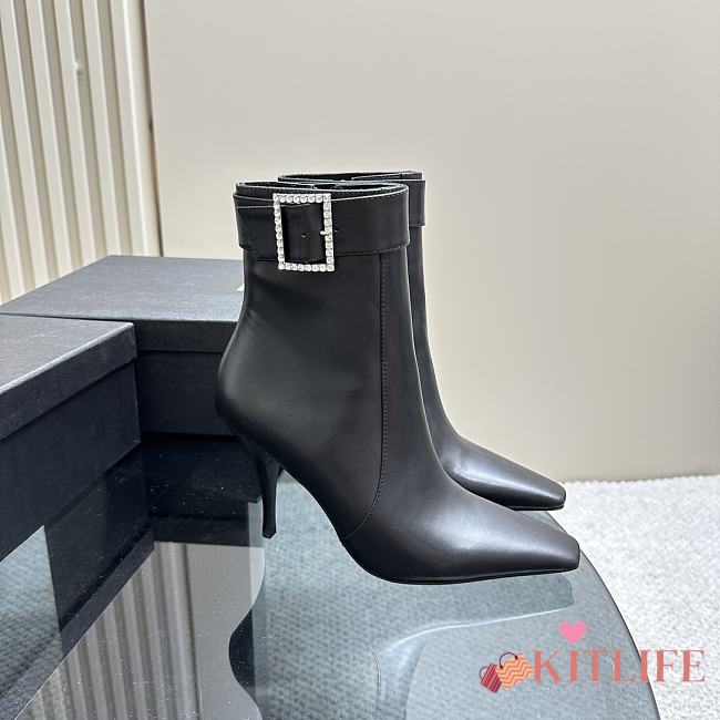 Kitlife SAINT LAURENT Ankle boots black - 6cm - 1