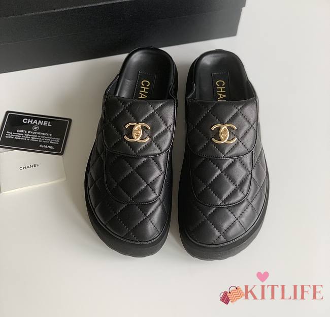 kitlife Chanel 24c CLOGS black  - 1