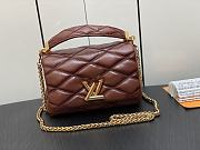 Kiltife lousi vuitton GO-14 MM Twist lock brown - 23 x 16 x 10 cm - 1