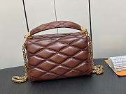 Kiltife lousi vuitton GO-14 MM Twist lock brown - 23 x 16 x 10 cm - 2