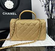 Kitlife Chanel classic gold bag - 20×14×7cm - 6