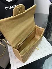 Kitlife Chanel classic gold bag - 20×14×7cm - 4