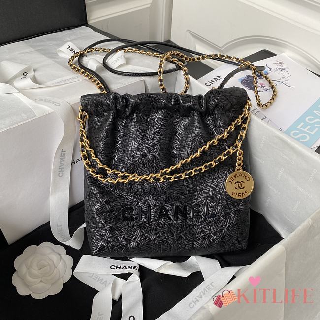 Kitlife Chanel Mini bag Handbag black - 20 X 19 X 6 cm - 1