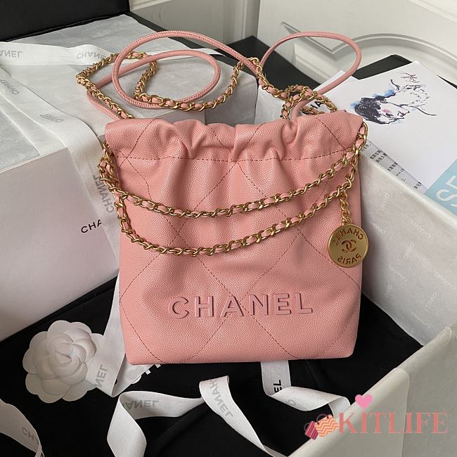 Kitlife Chanel Mini bag Handbag Pink - 20 X 19 X 6 cm - 1