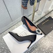 kitlife Amina Muaddi heels 9cm black - 5