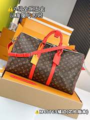 Kitlife Louis Vuitton keepall Bandoulière 50 red bag - 50x29x23 cm - 4