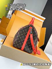 Kitlife Louis Vuitton keepall Bandoulière 50 red bag - 50x29x23 cm - 6