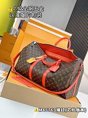 Kitlife Louis Vuitton keepall Bandoulière 50 red bag - 50x29x23 cm - 5