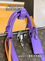 Kitlife Louis Vuitton keepall Bandoulière 50 violet bag - 50x29x23 cm - 3