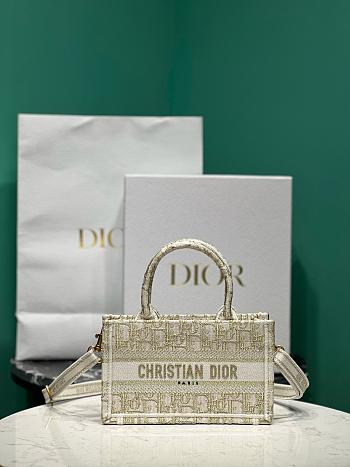 Kitlife Dior book tote mini bag - 21.5×13×7.5cm