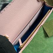 Kitlife Gucci Chain Wallet pink bag - 12.5x20x4cm - 4