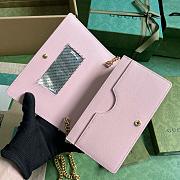 Kitlife Gucci Chain Wallet pink bag - 12.5x20x4cm - 3