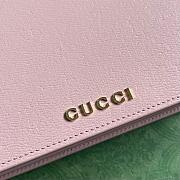 Kitlife Gucci Chain Wallet pink bag - 12.5x20x4cm - 2