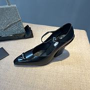 Kitlife  prada Brushed leather pumps black 95mm - 6