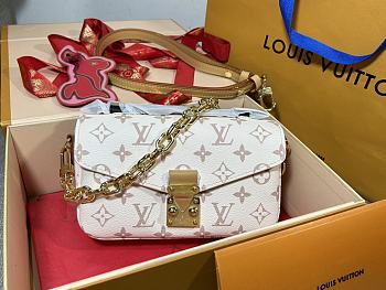 kitlife Louis Vuitton Pochette Métis East West S-lock bag - 21.5x13.5x6 cm