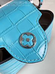 kitlife Louis Vuitton Capucines in precious crocodilian blue bag - 16x11x6 cm - 6