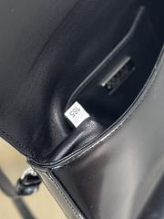 kitlife Prada Brushed leather mini-bag with shoulder strap black bag - 18x12.5x2.5 cm - 3