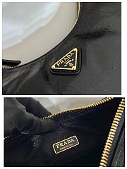 kitlife Prada Re-Edition 2002 leather bag black - 23x17x6.5 cm - 5