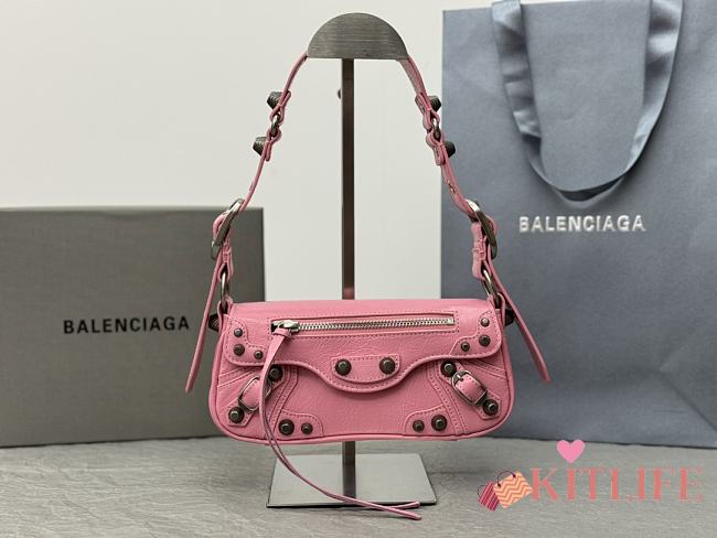 Kitlife Balenciaga Le Cagole Sling bag pink - 22.8 x12.9 x4 cm - 1