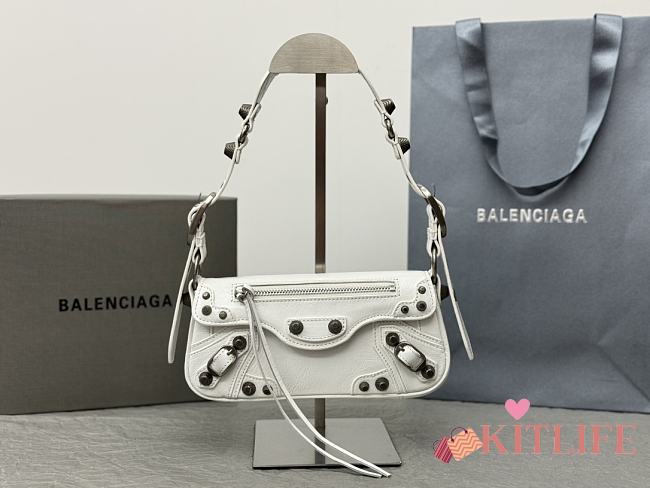 Kitlife Balenciaga Le Cagole Sling bag white - 22.8 x12.9 x4 cm - 1