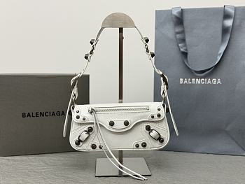 Kitlife Balenciaga Le Cagole Sling bag white - 22.8 x12.9 x4 cm