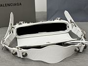 Kitlife Balenciaga Le Cagole Sling bag white - 22.8 x12.9 x4 cm - 6