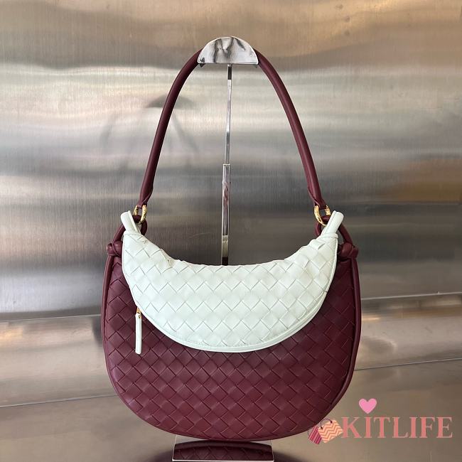 kitlife Bottega Veneta Small Gemelli White Bag - 36x25x10 cm - 1