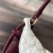 kitlife Bottega Veneta Small Gemelli White Bag - 36x25x10 cm - 5