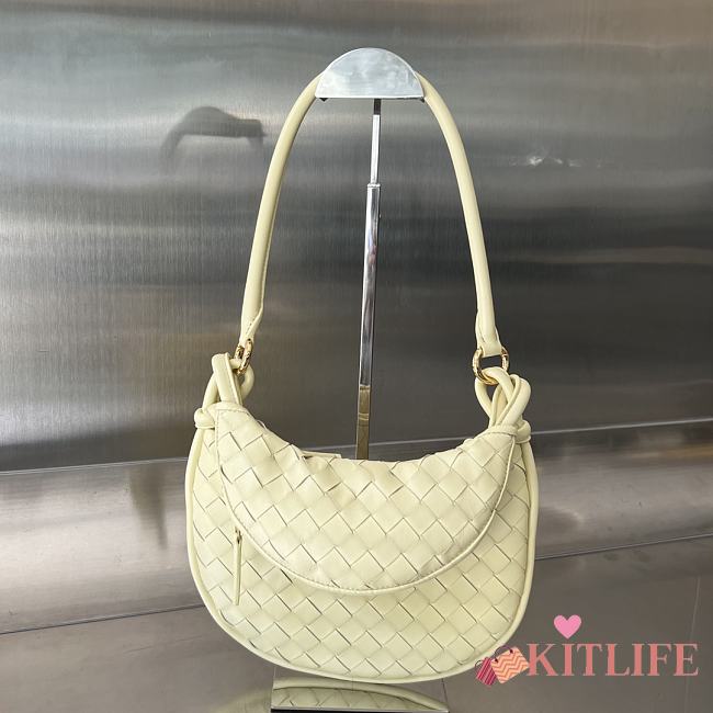 kitlife Bottega Veneta Gemelli yellow Bag - 24.5x19x7cm  - 1