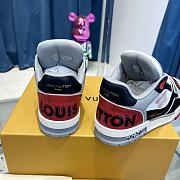 kitlife Louis Vuitton Trainer Men Sneaker red - 3