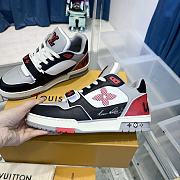 kitlife Louis Vuitton Trainer Men Sneaker red - 2