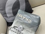 kitlife Chanel mini tote bag ombre gray - 20x19x6 cm - 4