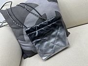 kitlife Chanel mini tote bag ombre gray - 20x19x6 cm - 2