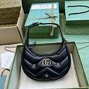 kitlife Gucci Marmont Black Bag - 21x16x5 cm - 1