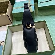 kitlife Gucci Marmont Black Bag - 21x16x5 cm - 2