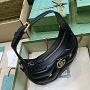 kitlife Gucci Marmont Black Bag - 21x16x5 cm - 3