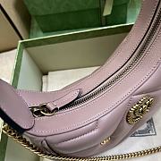 kitlife Gucci Marmont Pink Bag - 21x16x5 cm - 3