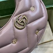 kitlife Gucci Marmont Pink Bag - 21x16x5 cm - 4