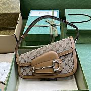 kitlife Gucci Horsebit 1995 brown bag - 17x26x8 cm - 1