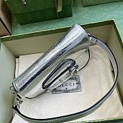 kitlife Gucci Horsebit 1995 Silver bag - 12x19x6 cm - 3