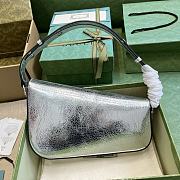 kitlife Gucci Horsebit 1995 Silver bag - 17x26x8 cm - 6