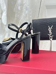 kitlife VALENTINO V logo pumps black 11cm - 6