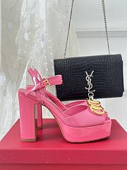 kitlife VALENTINO V logo pumps Pink 11cm - 1
